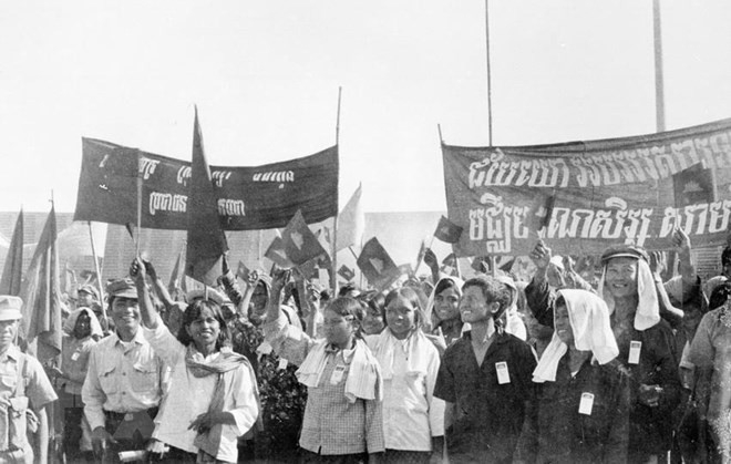 Southwest border defense war and Vietnam-Cambodia joint victory over the Khmer Rouge genocidal regime marked Southwest border defense war and Vietnam Cambodia joint victory over the Khmer Rouge genocidal regime marked