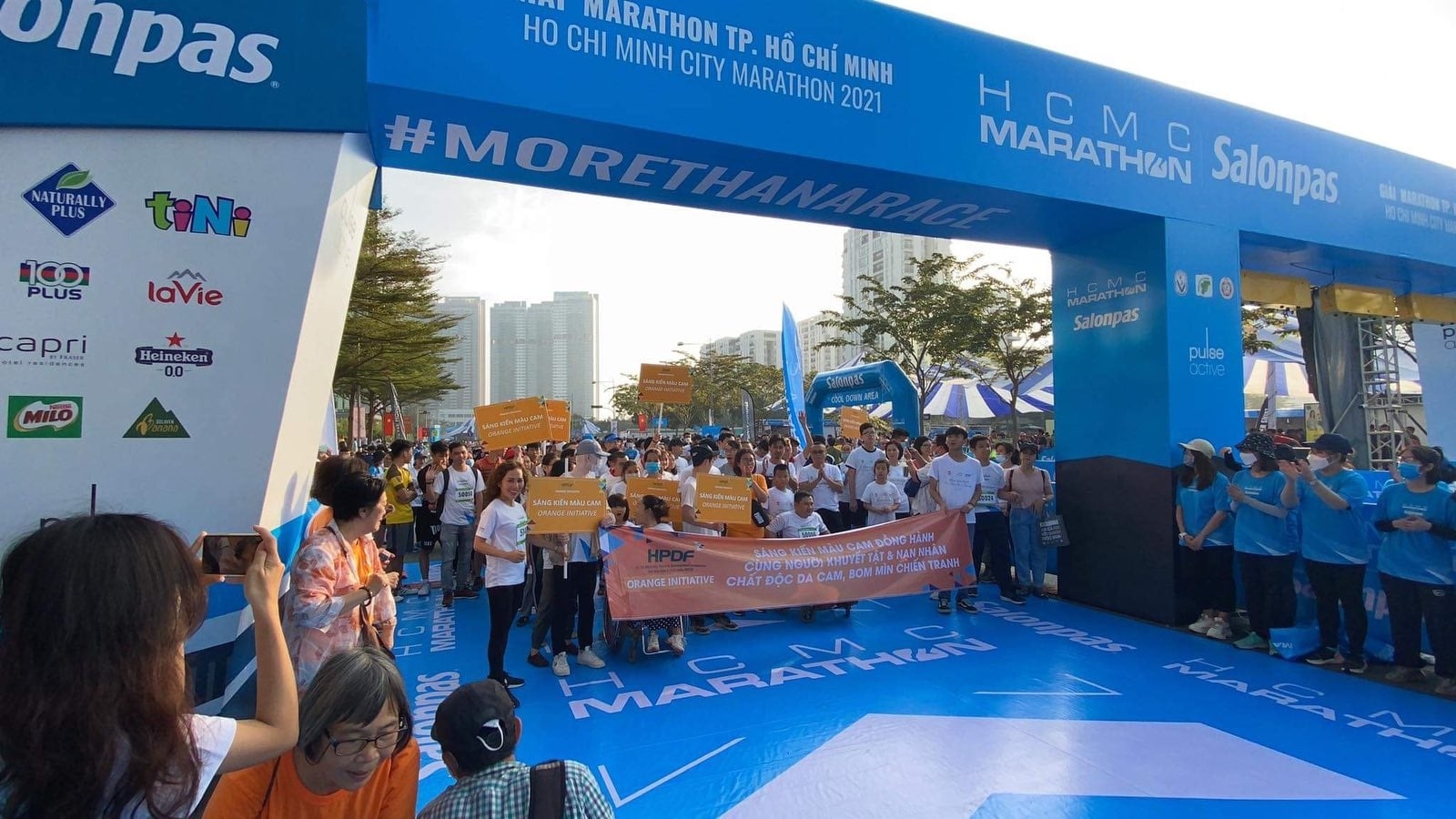 Orange Initiative at Hochiminh city Marathon 2021 Orange initiative at hcmc marathon 2021