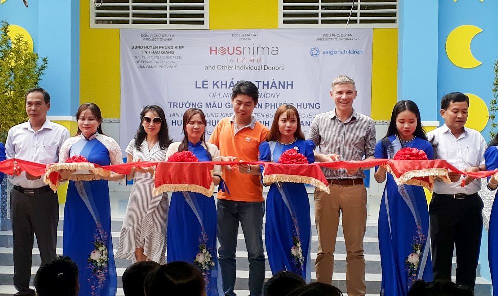 Another kindergarten built by Saigonchildren in Hau Giang Another kindergarten built by Saigonchildren in Hau Giang