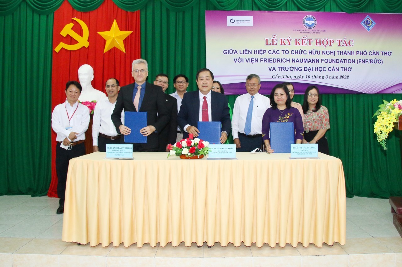 Can Tho Union, German Foundation and Can Tho University Boost Cooperation