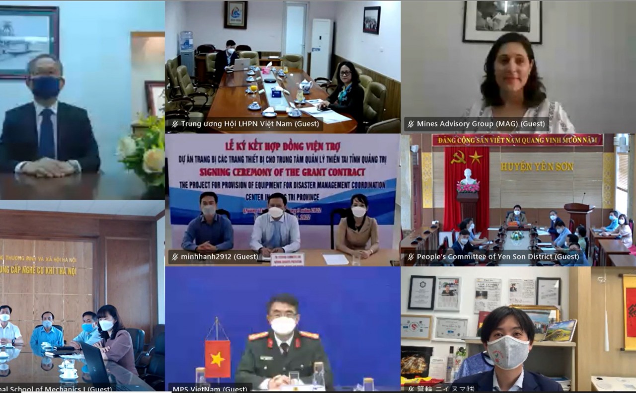 Japan Finances Mine Clearance in Quang Binh Japan Finances Mine Clearance in Quang Binh