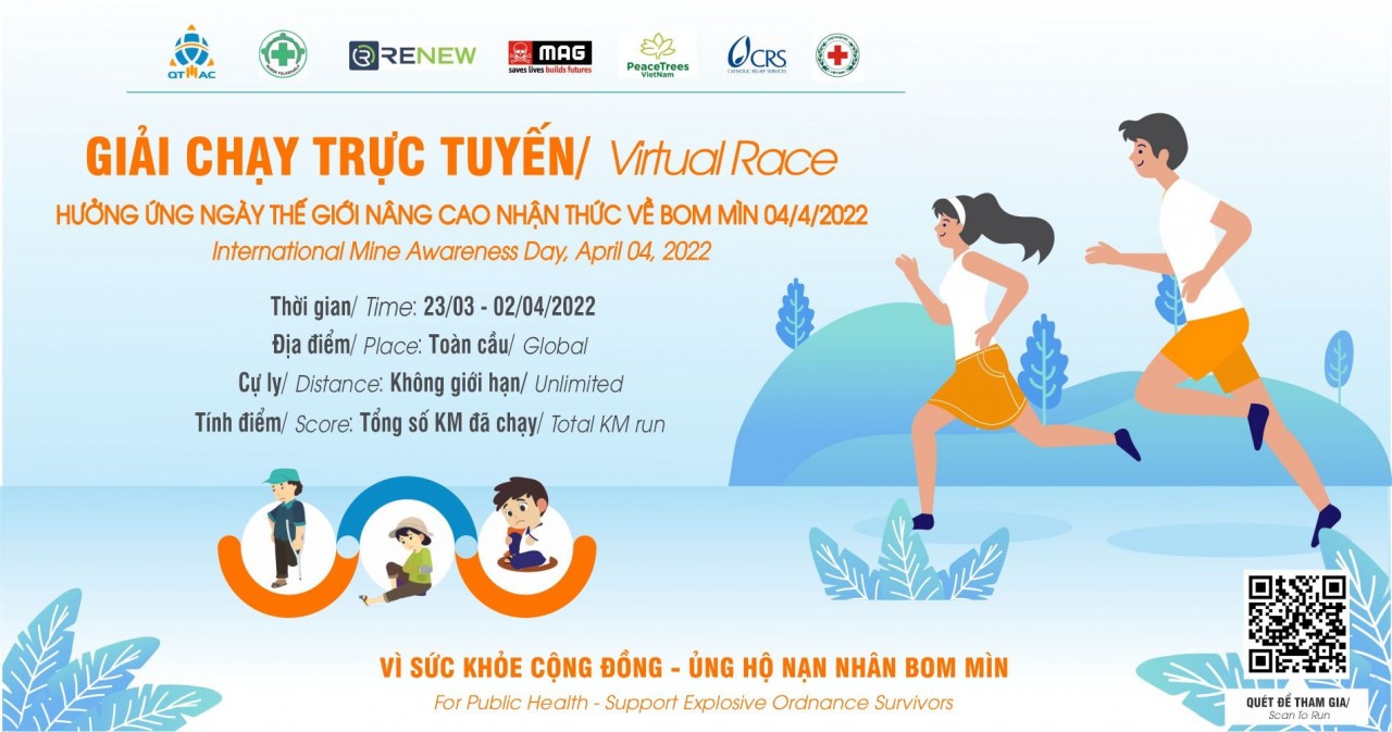 Virtual Run to Mark Int'l Day for Mine Awareness Virtual Run to Mark Int'l Day for Mine Awareness