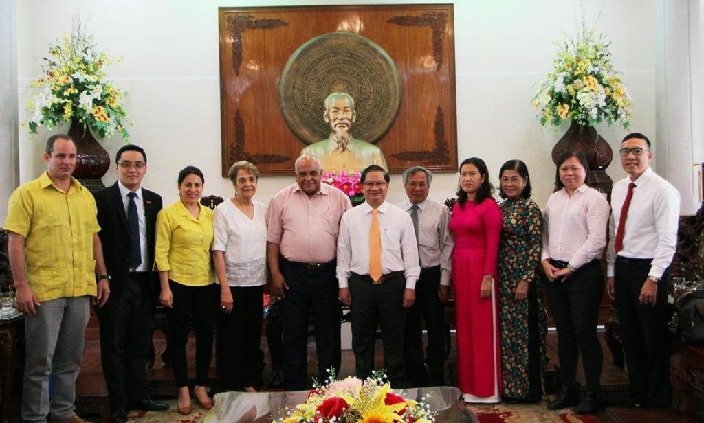 The New Cuban Ambassador Visits Ho Chi Minh City, Can Tho The New Cuban Ambassador Visits Ho Chi Minh City, Can Tho