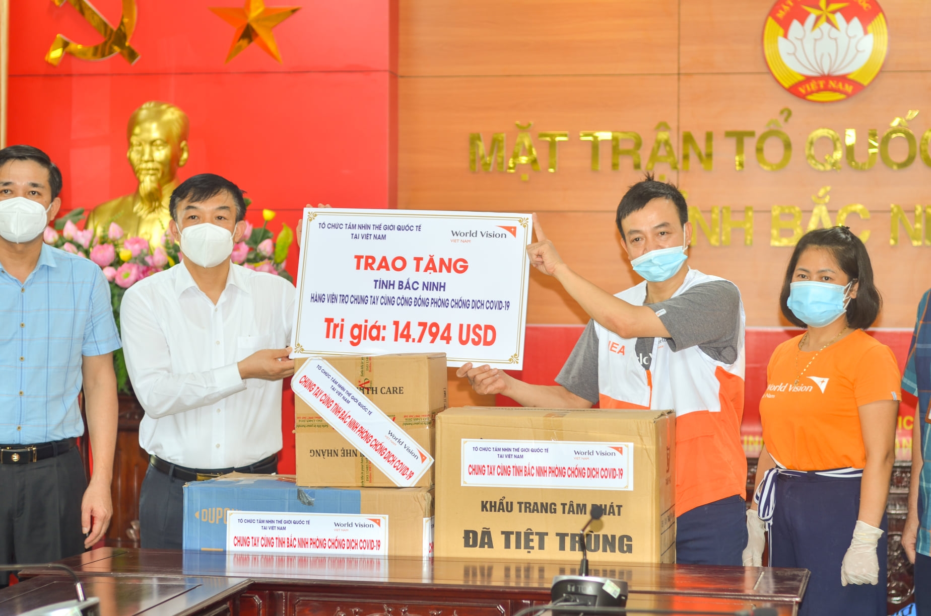 VUFO, NGO supports Covid-19 fight in Bac Ninh VUFO, NGO supports Covid-19 fight in Bac Ninh