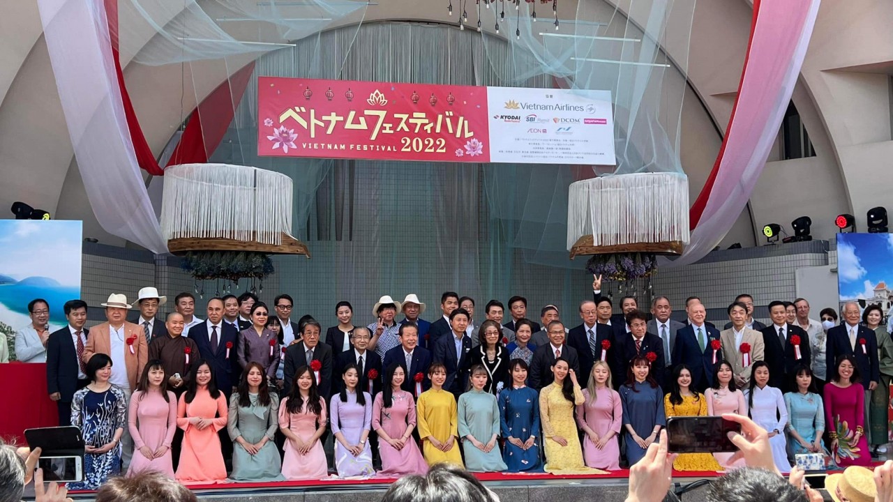Vietnam Festival in Tokyo Held Again After 2 Years
