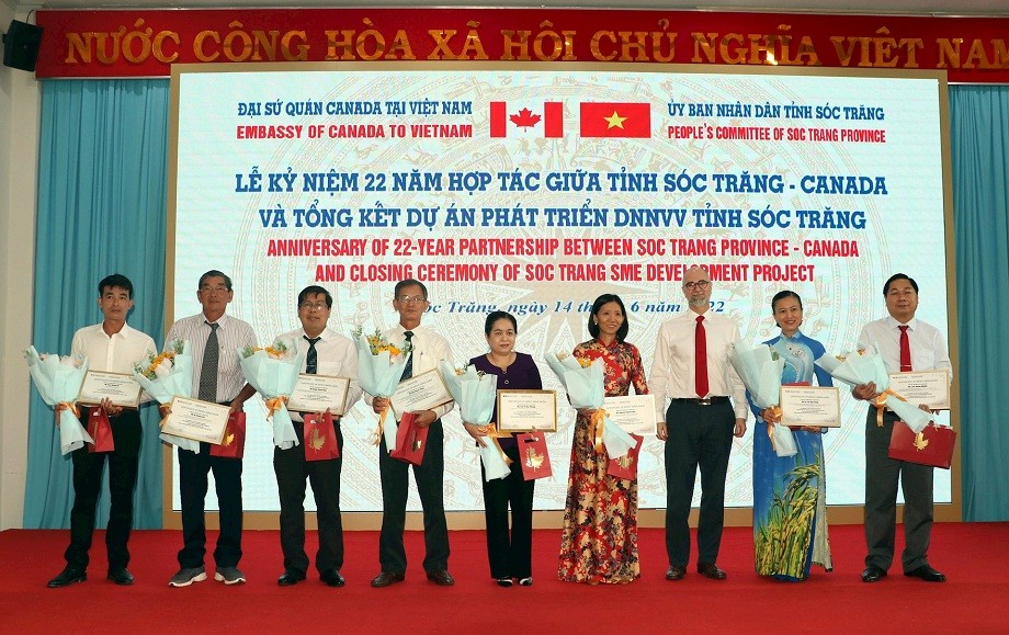 Soc Trang Province, Canada Celebrates 22-Year Partnership Soc Trang Province, Canada Celebrates 22-Year Partnership