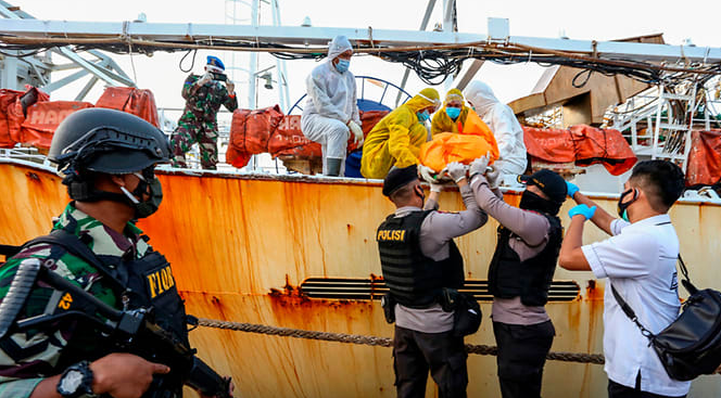 Chinese sailor accused of torturing to death Indonesian crew member chinese sailor accused of torturing to death indonesian crew member
