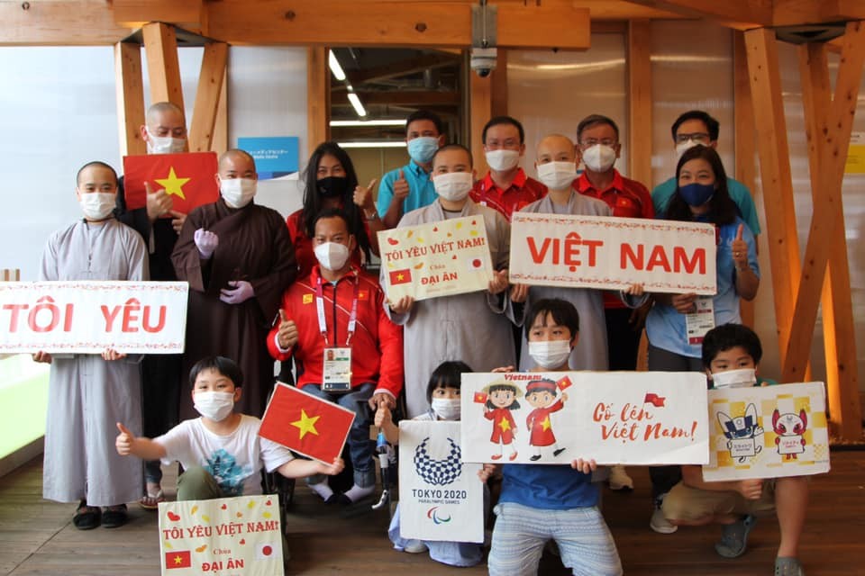 Tokyo Paralympics: OVs in Japan support Vietnamese athletes Tokyo Paralympics: OVs in Japan support Vietnamese athletes