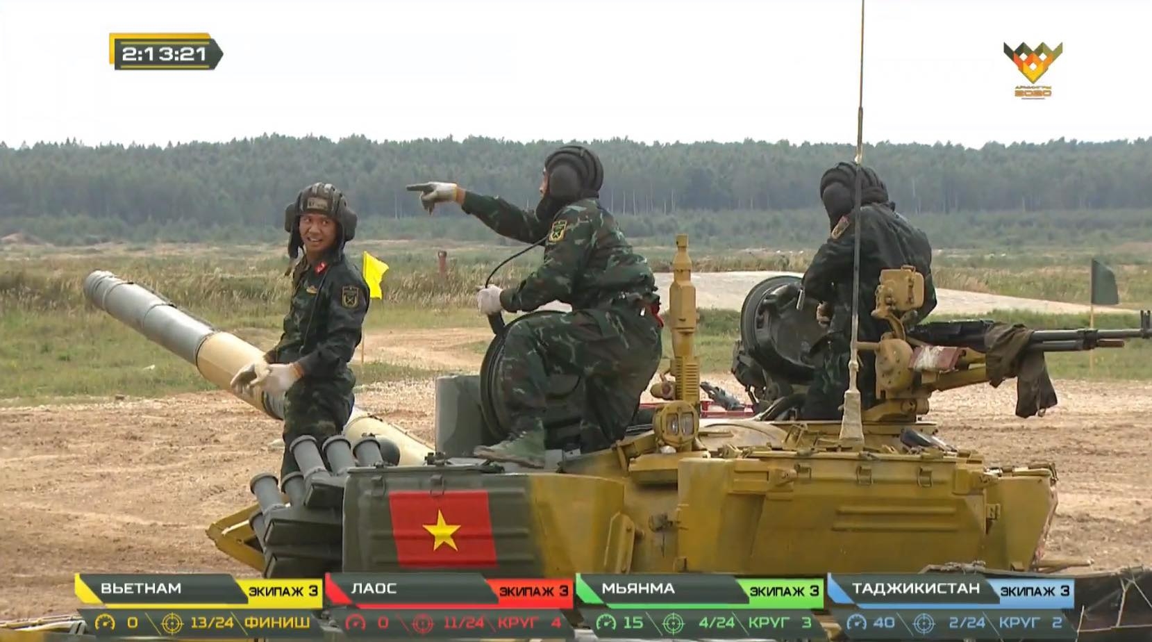 Outstanding results Vietnam teams gain at 2020 Army Games Outstanding results Vietnam teams gain at 2020 Army Games