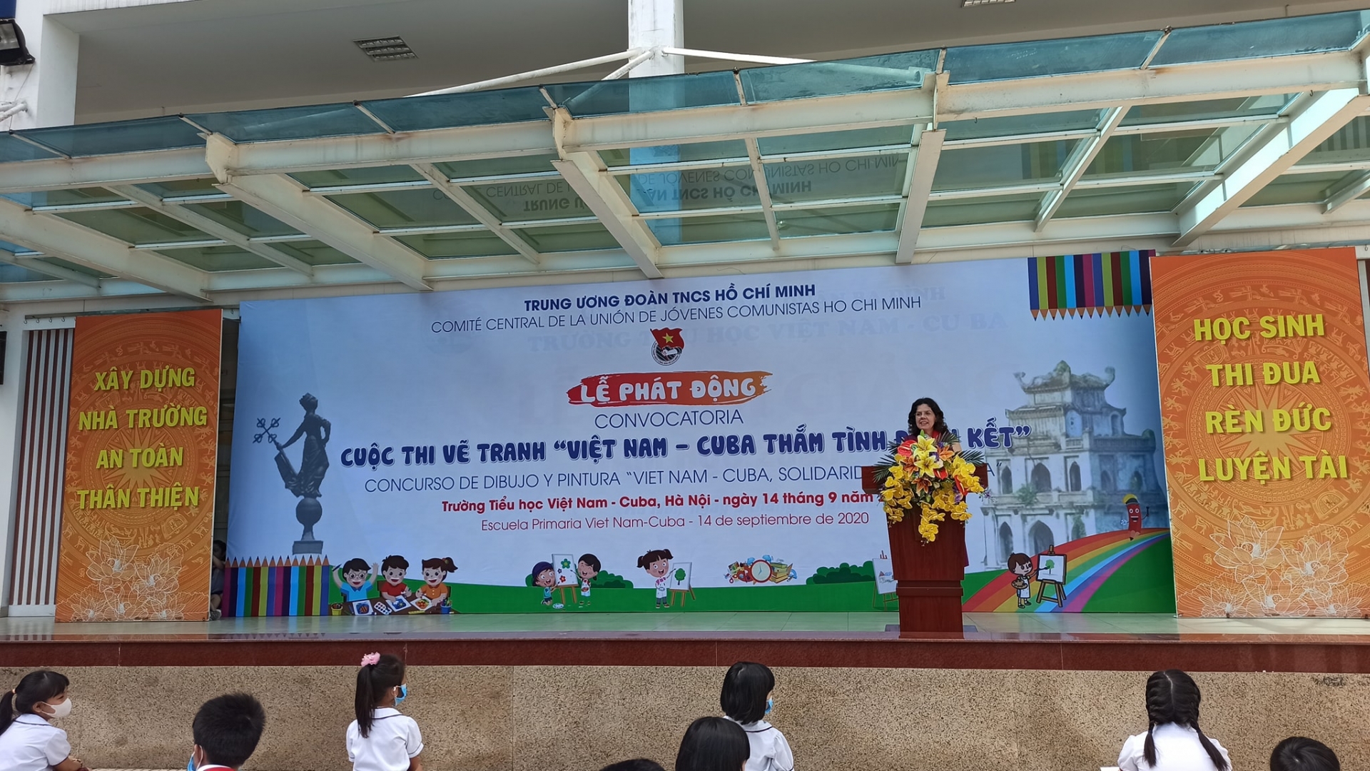 A ceremony was held in Hanoi on October 14 to award 30 winners of the painting competition 3247 119139126 2727055800886636 723347392172320992 o