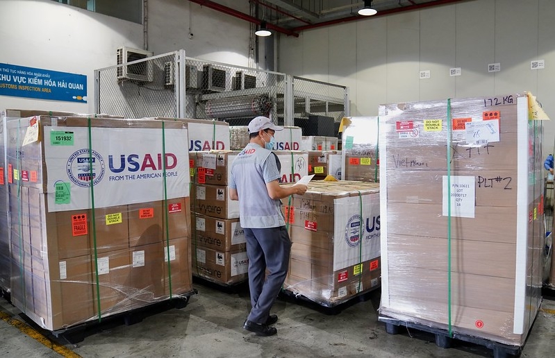 US provides 100 brand-new ventilators to Vietnam to support COVID-19 response US provides 100 brand new ventilators to Vietnam to support COVID-19 response