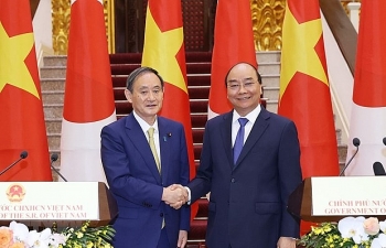 japanese prime minister concludes his first overseas trip