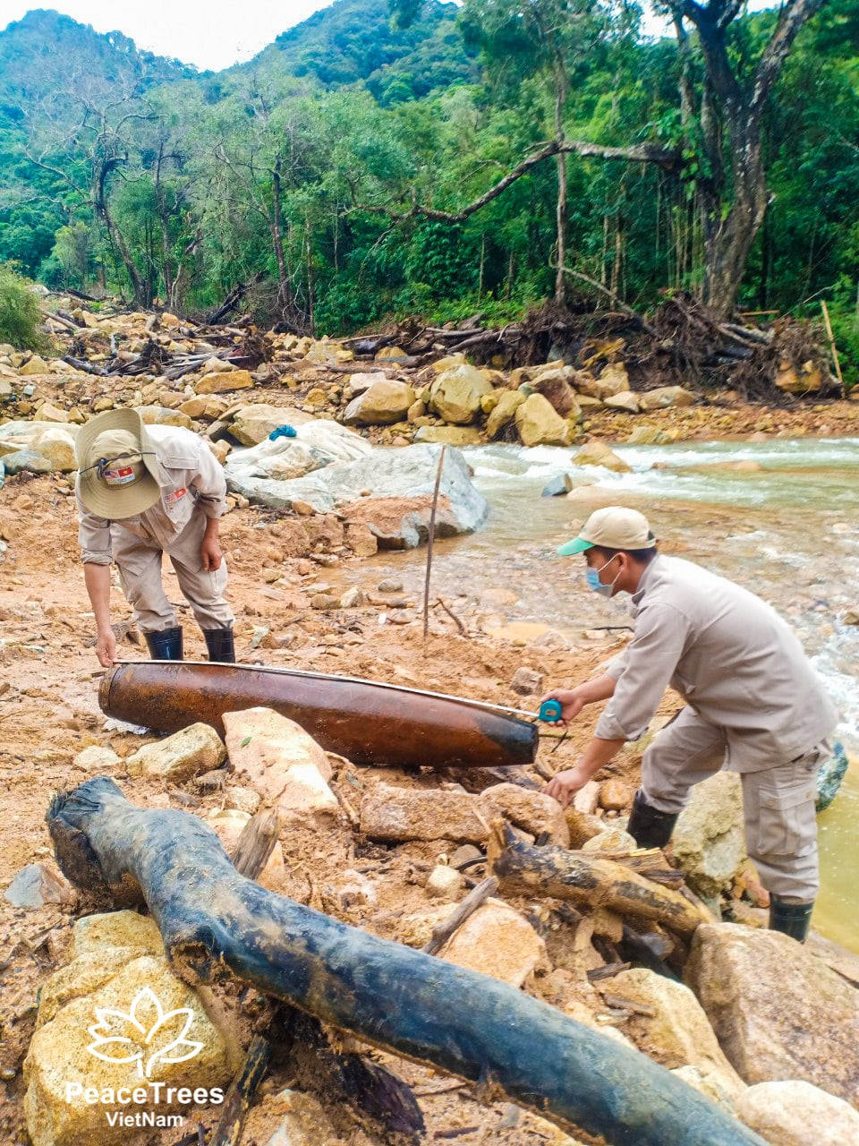 PeaceTrees Continues UXO Clearance Amid Heavy Rain PeaceTrees Continues UXO Clearance Amid Heavy Rain