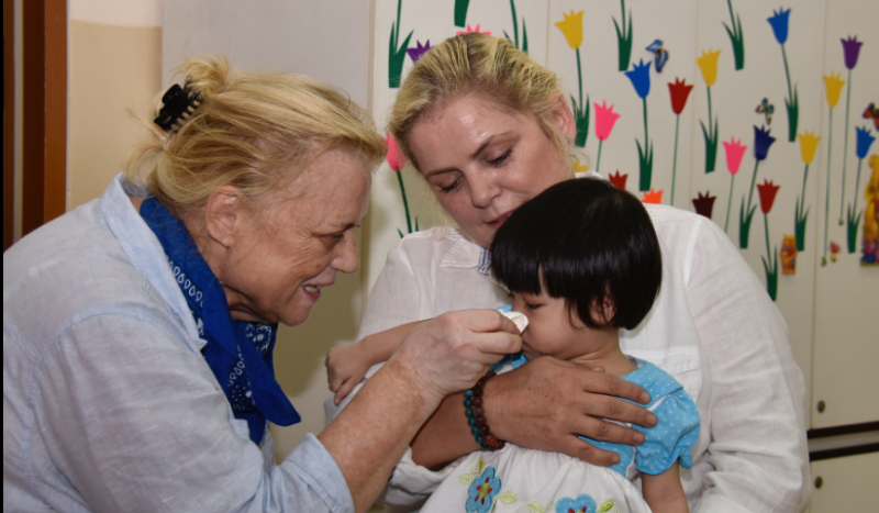 Three generations in one family help children break poverty cycle