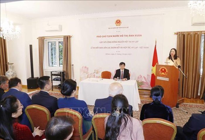 Vietnamese Vice President Begins Official Visit to Greece Vietnamese Vice President Begins Official Visit to Greece