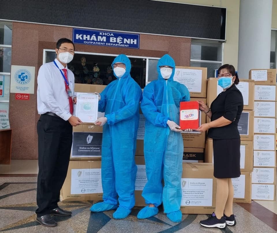 Medical Supplies Sent To Vietnam As Covid Infections Soar Medical Supplies Sent To Vietnam As Covid Infections Soar