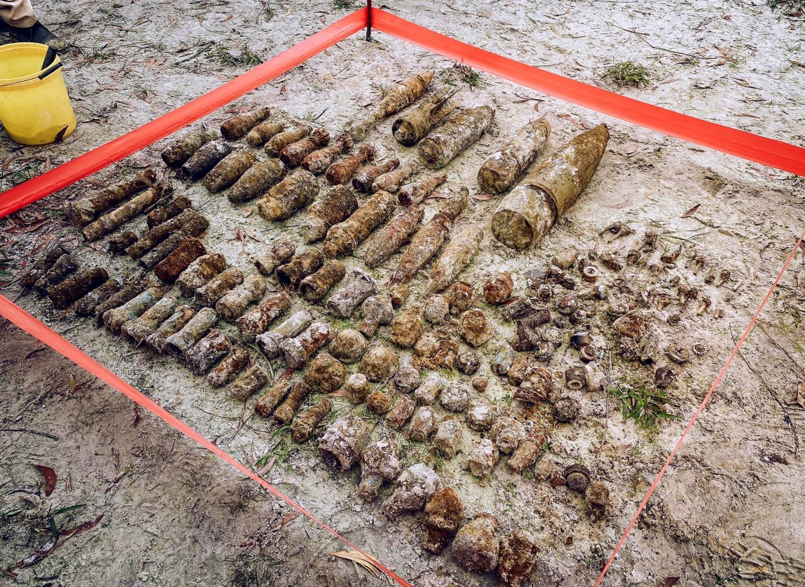 MAG defuses 150 pieces of UXO in Quang Tri MAG defuses 150 pieces of UXO in Quang Tri