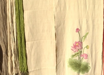 lotus silk new highly sought after in vietnam