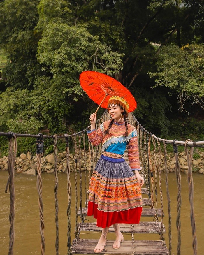 Beautiful Rope Bridges Around Vietnam Beautiful Rope Bridges Around Vietnam