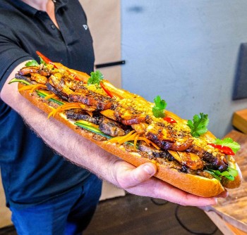 Australian Café Creates 'World's Largest Vietnamese Banh Mi