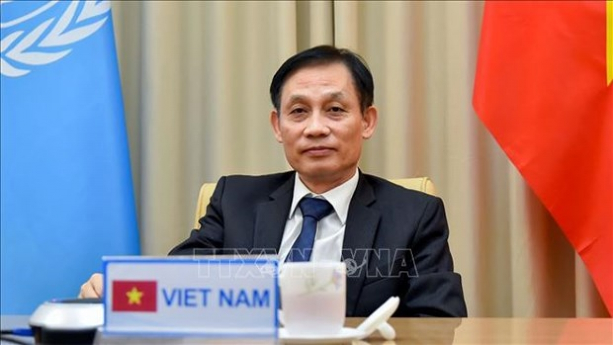 Deputy Minister of Foreign Affairs Le Hoai Trung (Photo: VNA) 0812 trung