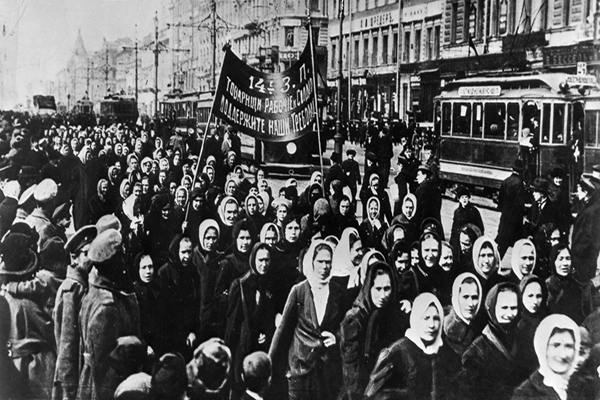 A march through Petrograd on March 8, 1917, the inaugural year for International Women’s Day. 1907 women 1