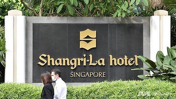 Shangri-La hotel in Singapore where the dialogue takes place (Photo: VNA) Shangri-La hotel in Singapore where the dialogue takes place (Photo: VNA)