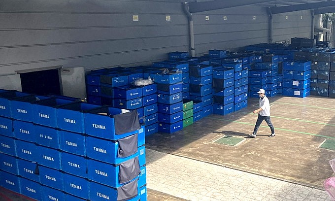 A worker is seen at the factory of Daeyoung Electronics Vina in Ho Chi Minh City. Photo courtesy of Daeyoung Electronics Vina A worker is seen at the factory of Daeyoung Electronics Vina in Ho Chi Minh City. Photo courtesy of Daeyoung Electronics Vina