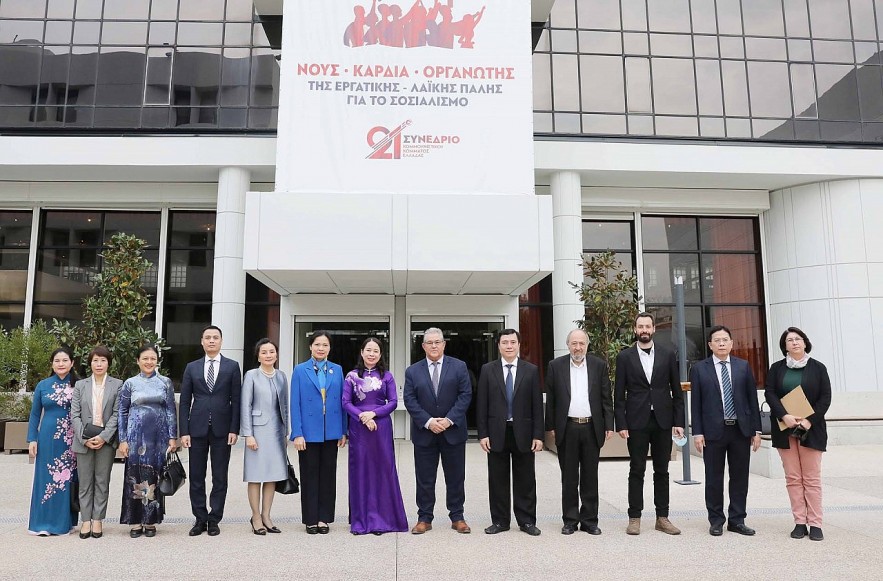 Vietnam, Greece push forwards relations Vietnam, Greece push forwards relations