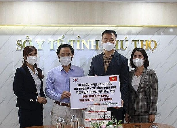 Korean Charity Aids Phu Tho Province in Covid-19 Combat Korean Charity Aids Phu Tho Province in Covid-19 Combat