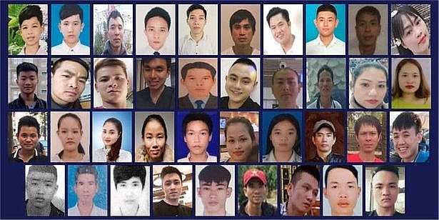 Vietnamese truck deaths: Voice message recorded by victims revealed to court 4644 truck 1