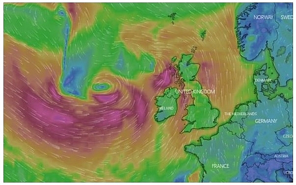 UK and Europe daily weather forecast latest, February 21: Strong winds, heavy rain engulf large parts of the UK as temperatures continue to soar UK and Europe daily weather forecast latest, February 21: Strong winds, heavy rain engulf large parts of the UK as temperatures continue to soar