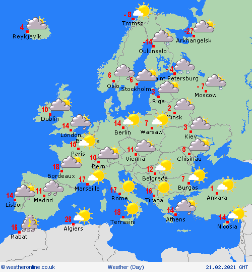 UK and Europe daily weather forecast latest, February 21: Strong winds, heavy rain engulf large parts of the UK as temperatures continue to soar UK and Europe daily weather forecast latest, February 21: Strong winds, heavy rain engulf large parts of the UK as temperatures continue to soar