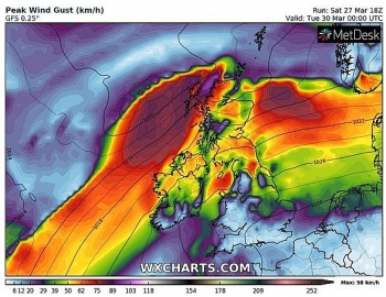 uk and europe daily weather forecast latest march 30 dry sunny day across england wales