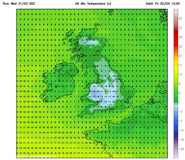 UK and Europe daily weather forecast latest, April 2: Breezy in the east and feeling cool along the coasts of the UK UK and Europe daily weather forecast latest, April 2: Breezy in the east and feeling cool along the coasts of the UK
