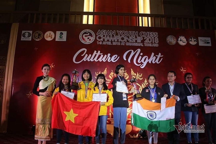 Young Asian Chess Cup champion wins VND3.3 billion scholarship Young Asian Chess Cup champion wins VND3.3 billion scholarship