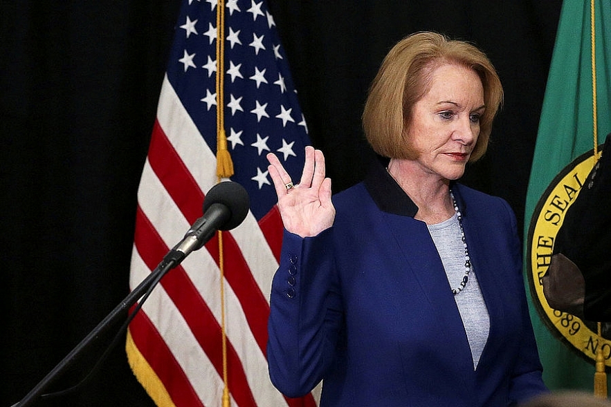Seattle Mayor Jenny Durkan. Photo: Reuters 4222 seattle durkan