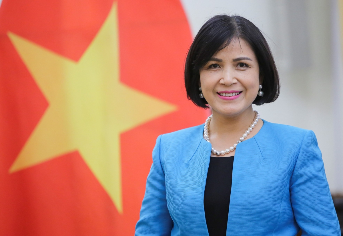 Ambassador Le Thi Tuyet Mai, head of the Vietnamese Permanent Mission to the United Nations (UN), World Trade Organisation (WTO), and other international organisations in Geneva 5020-ds