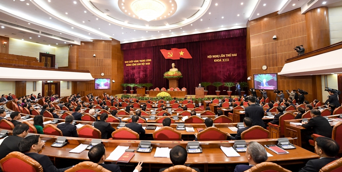 Closing ceremony of Party Central Committee’s second plenum 4313-dh