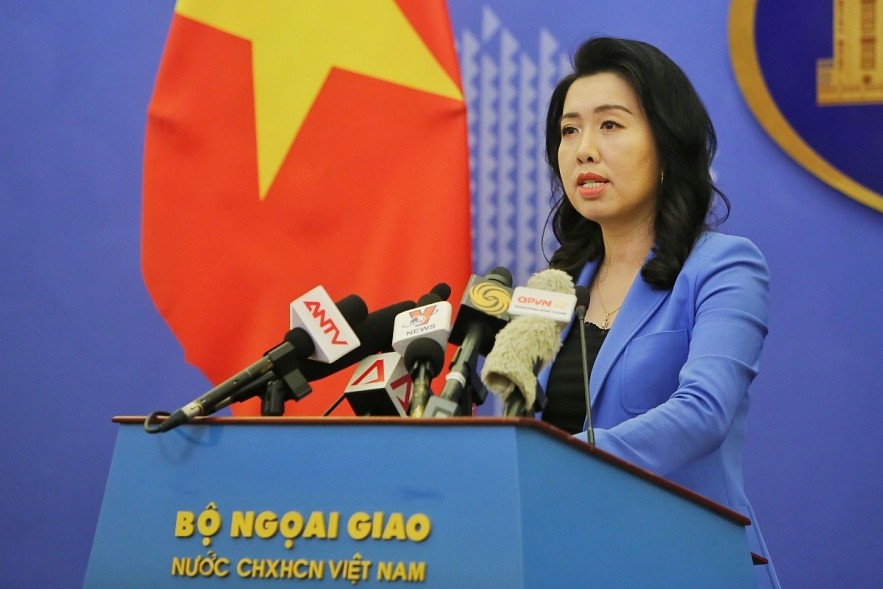 Foreign Ministry spokeswoman Le Thi Thu Hang Foreign Ministry spokeswoman Le Thi Thu Hang
