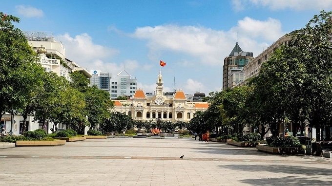 Empty street in Ho Chi Minh City (Photo: VNA) Empty street in Ho Chi Minh City (Photo: VNA)