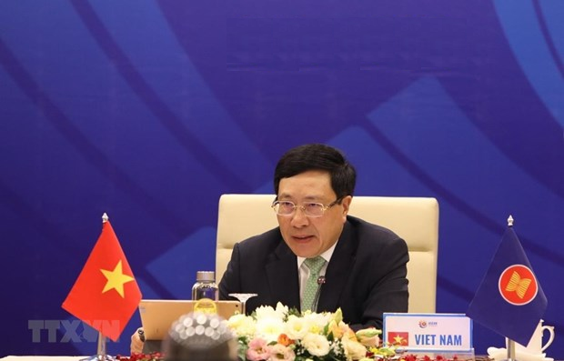 the 53rd asean foreign ministers meeting held online september