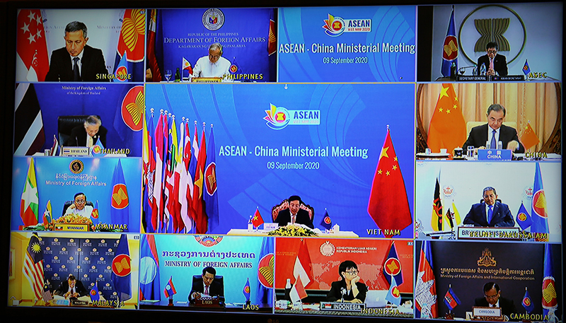 Deputy PM and FM Pham Binh Minh attended the ASEAN-China Ministerial Meeting 4100 ai2