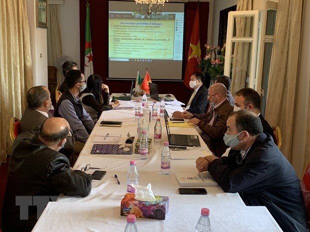 An overview of the trade exchange workshop (Source: VNA) 2644 alg1