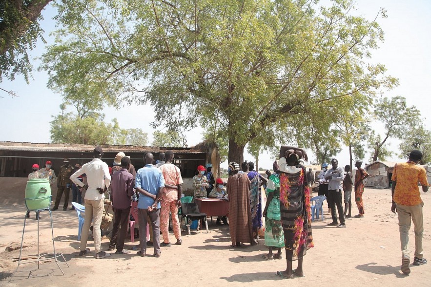 Vietnamese 'Blue Beret' Soldiers Support Prisoners in South Sudan Vietnamese 'Blue Beret' Soldiers Support South Sudanese Prisoners