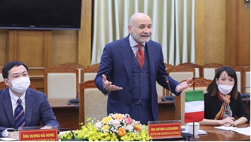 Bac Giang and Italy Strengthen Cooperation Bac Giang and Italy Strengthen Cooperation