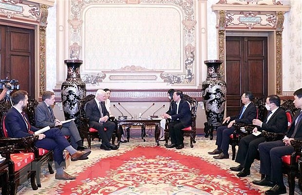 HCMC and UK Strengthen Multifaceted Cooperation Ho Chi Minh City and UK Strengthen Multifaceted Cooperation