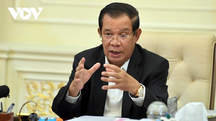 Cambodian Prime Minister Hun Sen. Cambodian Prime Minister Hun Sen.