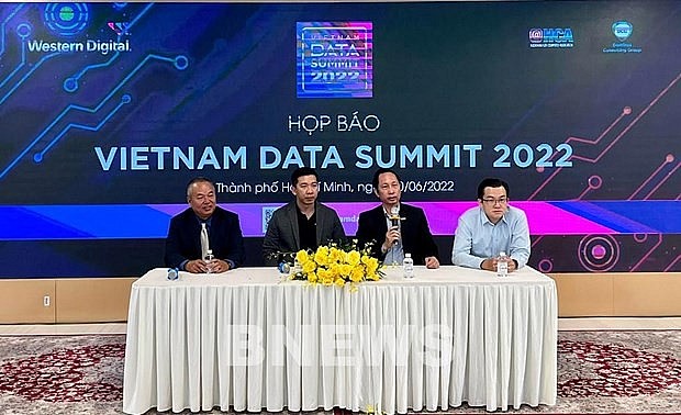 The Vietnam Data Summit 2022, the first of its kind in Vietnam, will take place in HCM City on June 24, heard a press conference on June 10. Photo: VNA The Vietnam Data Summit 2022, the first of its kind in Vietnam, will take place in HCM City on June 24, heard a press conference on June 10. Photo: VNA