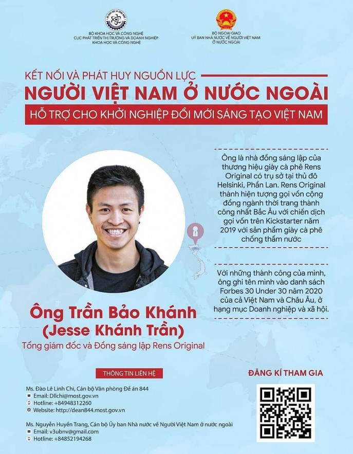 Jesse Khanh Tran attended Project 884 as an advisor. Photo: WVR Jesse Khanh Tran attended Project 884 as an advisor. Photo: WVR